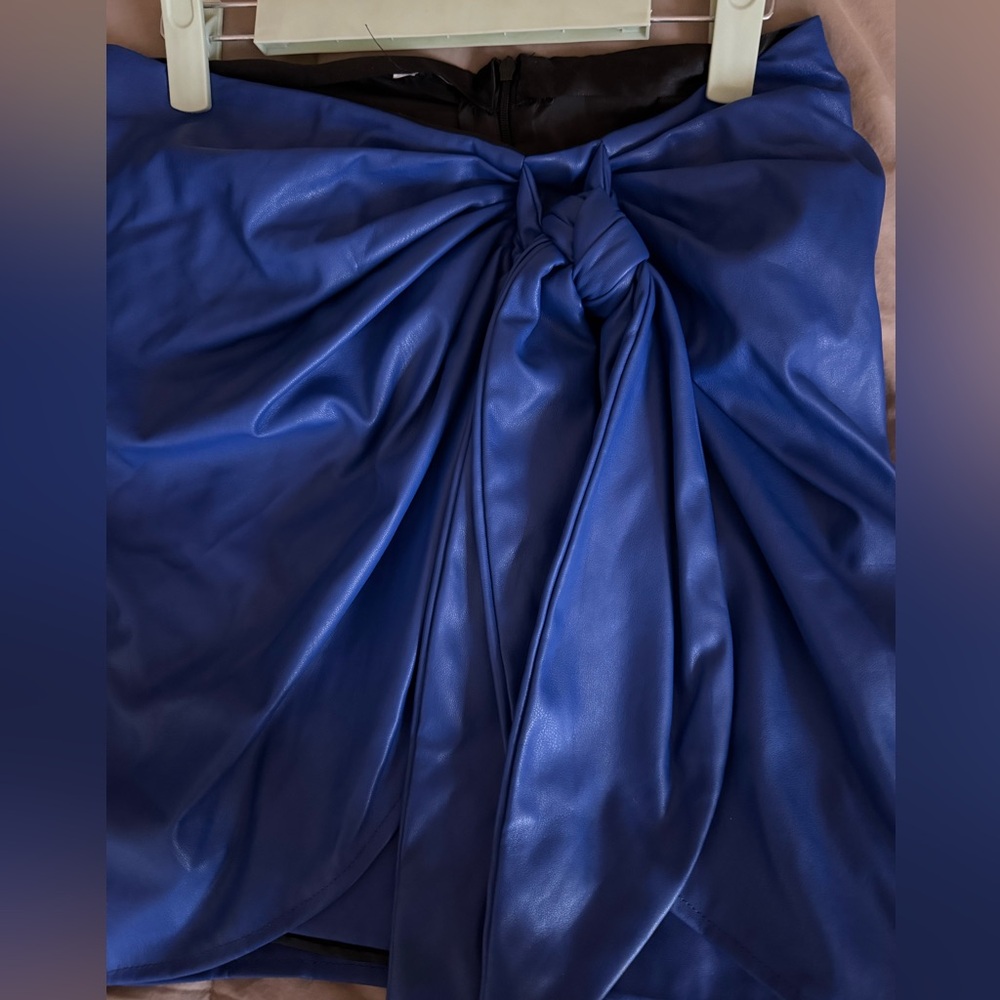 Casual or Elegant Royal Blue Women's mini Skirt